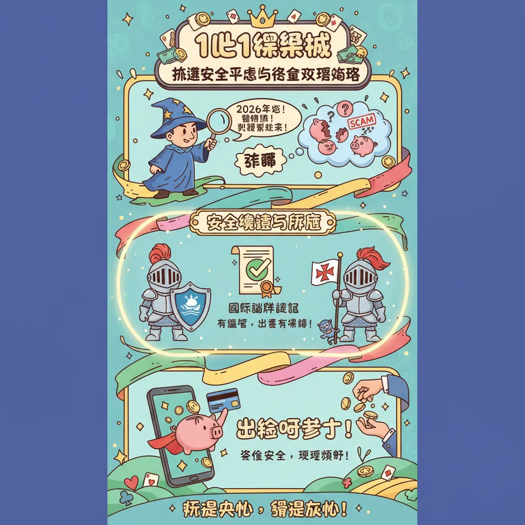 玩1比1娛樂城怎麼挑？安全平臺與資金交易攻略